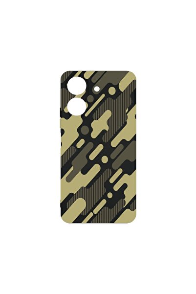 bestcase Λεπτή Θήκη Σιλικόνης 0.8MM, Συμβατή με Xiaomi Redmi 13C, Πράσινο Καμ...