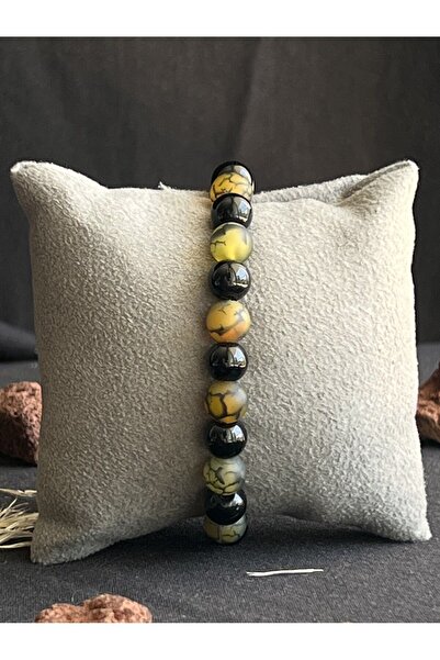 LADIN DOGALTAŞ Moss Agate Natural Stone Bracelet