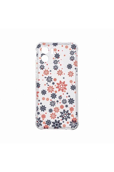 bestcase Противоударен калъф, съвместим с Xiaomi Redmi A1, Снежен, Удароустой...