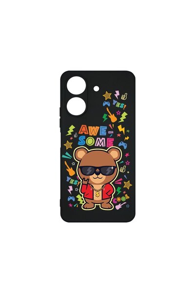 bestcase Λεπτή Θήκη Σιλικόνης 0.8MM, Συμβατή με Xiaomi Redmi 13C, Υπέροχο Αρκ...