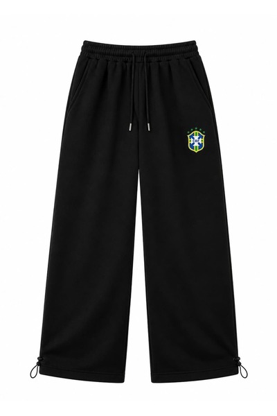 zaee Brazil Nakışlı Ayarlanabilir Paça Baggy Eşofman Altı