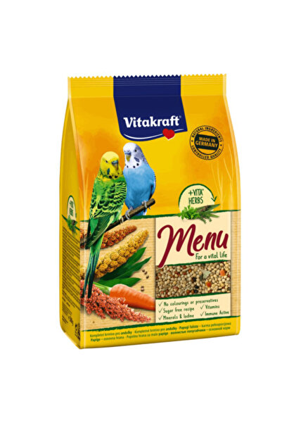 Vitakraft Premium Menu Parakeet Food 500G