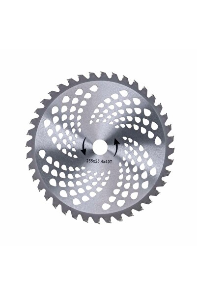 FOXMAG24 255 mm brush cutter disc with 40 vidia teeth for grass and shrubs