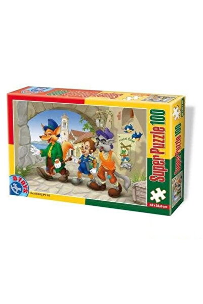 D-Toys Super Puzzle Pinocchio 100 piese #60402