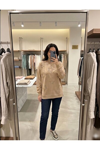 Azram Fashion kadın yıldız detaylı tunik