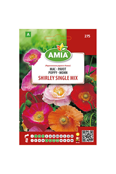 Amia Seminte de Mac Shirley single Mix Amia, 1 g