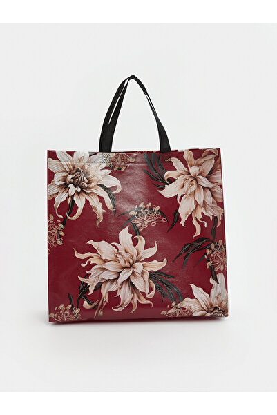LC Waikiki Geantă de cumpărături de damă cu imprimeu floral