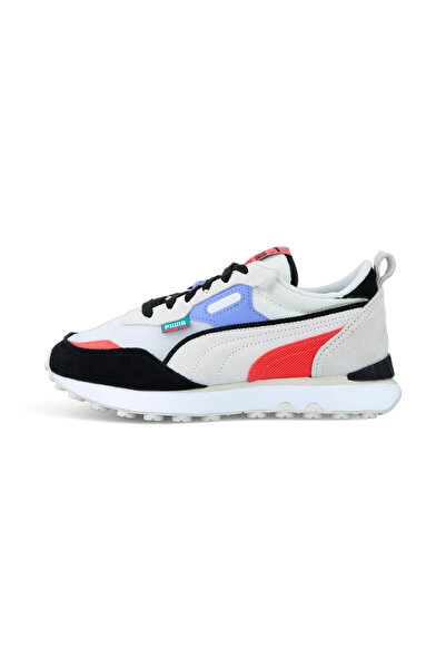 Puma حذاء رياضي للشباب من يوث يونيسيكس رايدر FV FD - أبيض