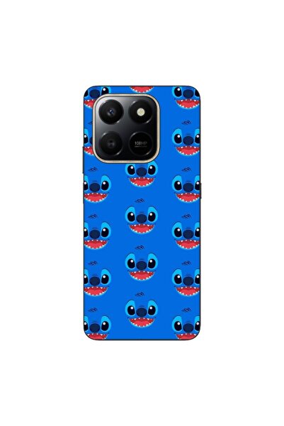 OEM Case compatible with Honor X7d Silicone Gel Tpu Stitch Face Pattern