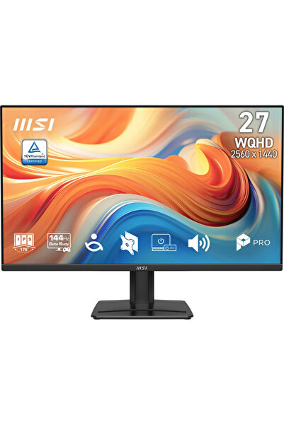 MSI PRO MP275Q E14 27 2560x1440 WQHD 144Hz 4ms HDMI DP RJ45 AMD FreeSync IPS ...