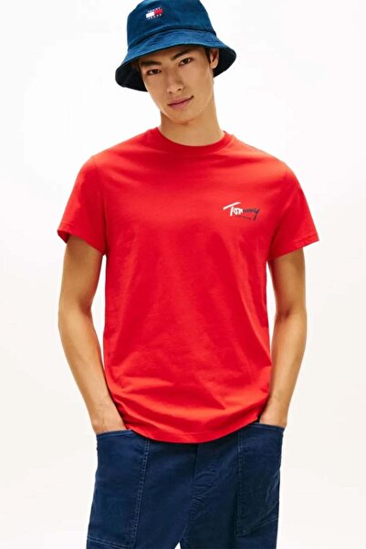 Tommy Jeans Erkek Tişört-DM0DM22538