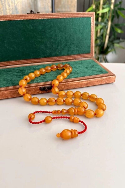 Tesbih-i Hazır Tesbihçilik Eski Osmanlı Antique Faturan Amber Beads