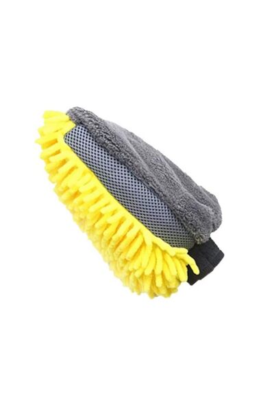 OEM Manusa de Spalat Auto, Manusa 2 in 1, De culoare galbena/De culoare gri, ...