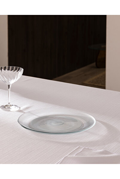 Madame Coco Farfurie de servire Aster - Transparentă - 28 cm