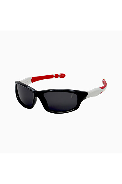 CARTER & CLAIRE Racer Red & Black Kids' Sport Sunglass