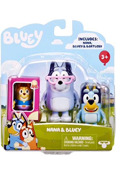 bluey مجموعة شخصيات نانا وميني