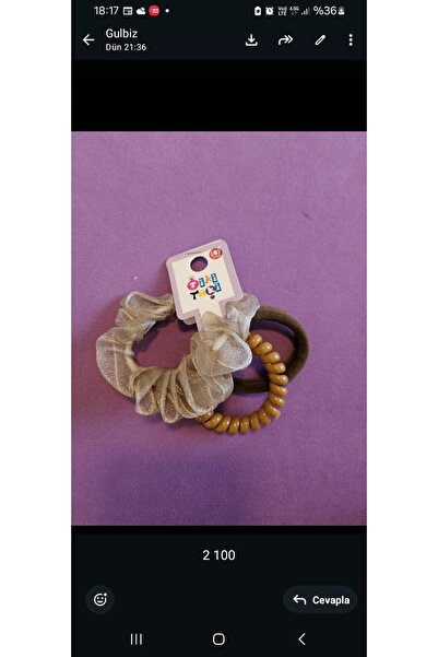 NO BRAND Set of Spiral Coils and Other Clasps (Brown)