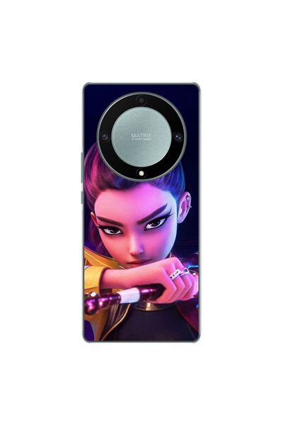 OEM Husa compatibila cu Honor Magic 5 Lite Silicon Gel Tpu Model KPop Demon H...