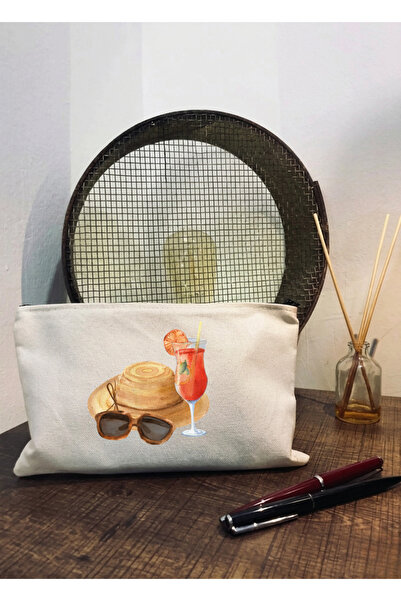 Boom town Makeup Bag, Pen Holder, Handbag, Printed Cloth Bag, Wallet, Pattern...