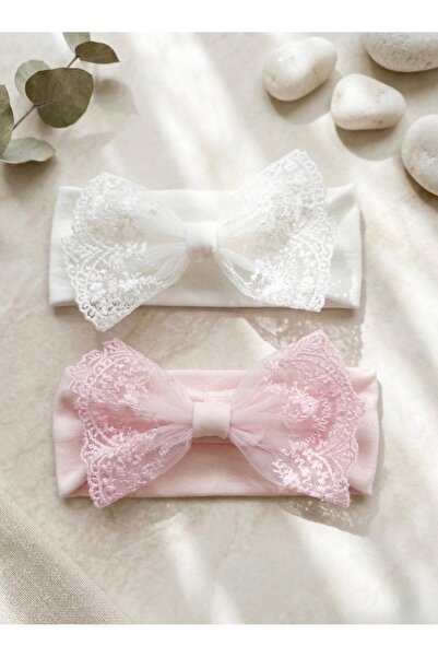 Baby Girl Bandana 2-Piece Set Mevlütlık Photo Shooting Gift