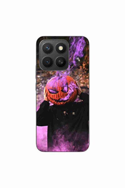 OEM Husa compatibila cu Honor X8c Silicon Gel Tpu Model Halloween Cap Dovleac...