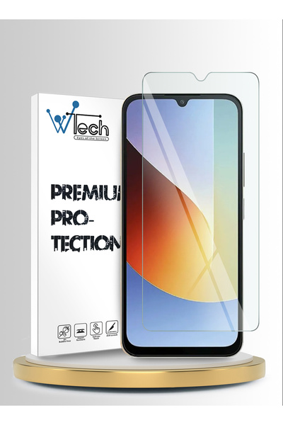 Wtech واقي شاشة زجاجي مقوى 9H شفاف لهاتف شاومي ريدمي A7 برو 4G / ريدمي A7 4G ...
