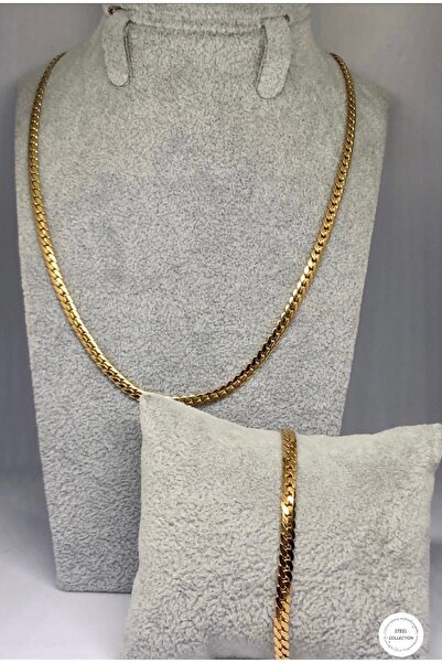 Carette De Terre Gold renk hasır model çelik set