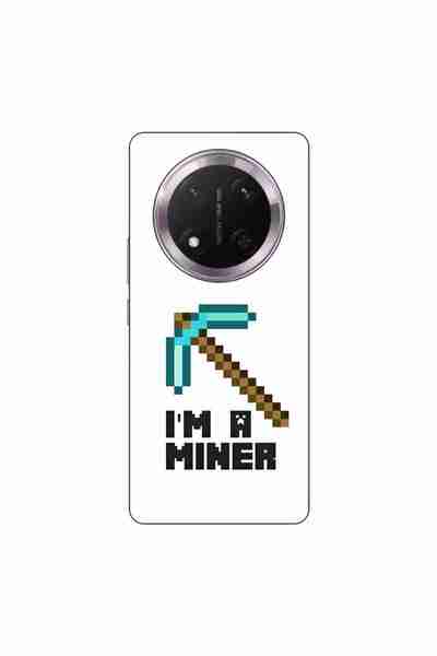 OEM Husa compatibila cu Honor Magic7 Lite Silicon Gel Tpu Model Minecraft Miner