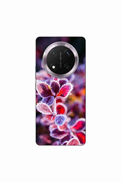 OEM Husa compatibila cu Honor Magic7 Lite Silicon Gel Tpu Model Flori Inghetate