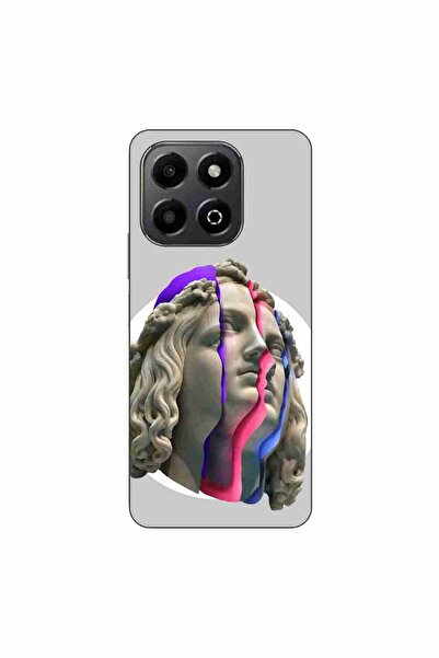 OEM Husa compatibila cu Honor X6b Silicon Gel Tpu Model Neon Ruins