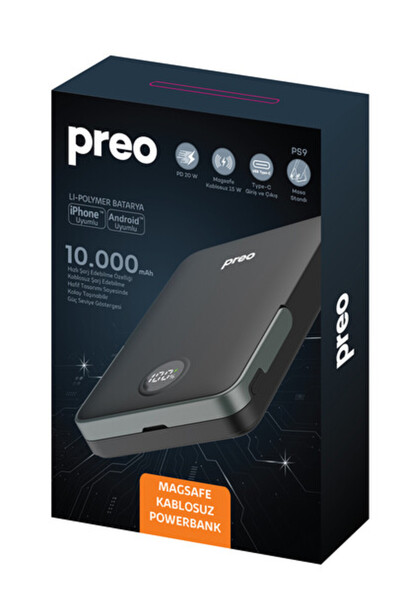 Preo PS9 10.000mah Magsafe Powerbank