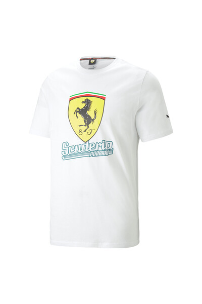 Puma Men Scuderia Ferrari Heritage Tee - White