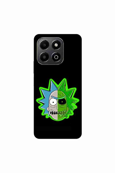 OEM Husa compatibila cu Honor X6b Silicon Gel Tpu Model Rick And Morty Alien