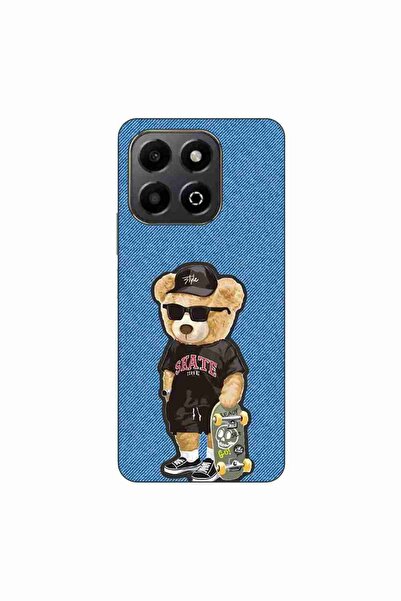OEM Husa compatibila cu Honor X6b Silicon Gel Tpu Model Bear Skate Fashion