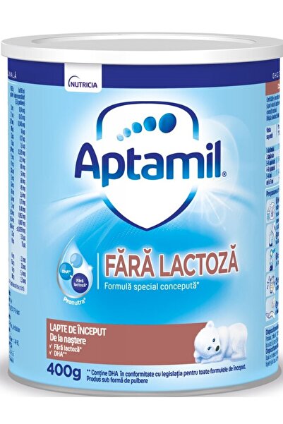 Aptamil Lactose Free, special formula milk powder, for starters, 400 g