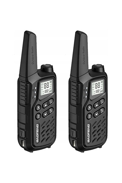 BAOFENG Stație Walkie-Talkie BF-T25E, Negru
