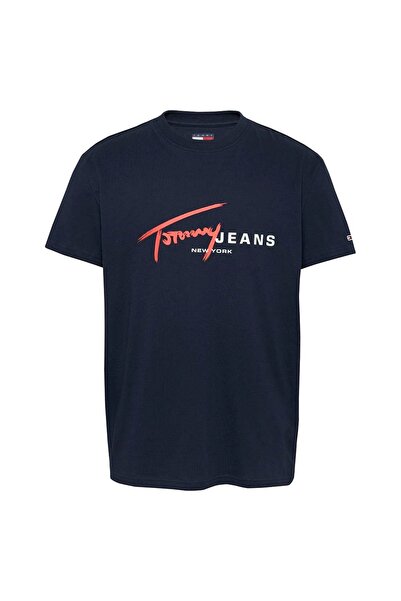 Tommy Hilfiger Bărbați& # x27;s Tricou cu mânecă scurtă cu logo graffiti dist...