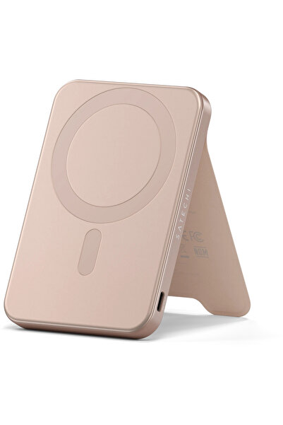 Satechi ST-B5Q2SK Portable Battery, 1 x USB-C, 5000 mAh, 20 W, Pink