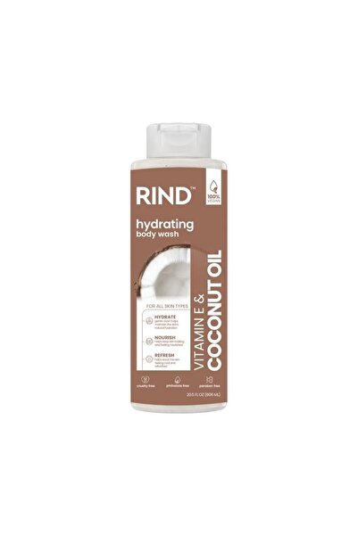 RIND غسول الجسم بزيت جوز الهند وفيتامين هـ من رايند - 606 مل