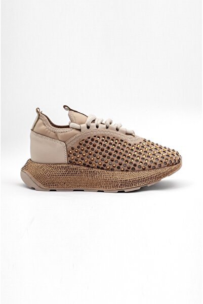 Mamito Ayakkabı Ln 011-26 Stoned Lace-Up Sports Shoes
