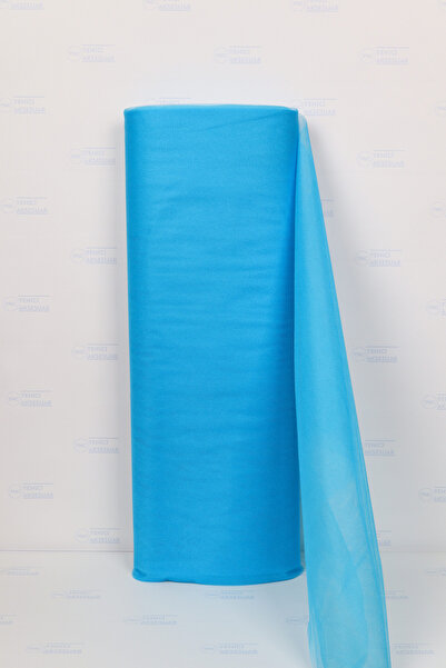 YENİCİ 50 Meters of Top Crystal Tulle Fabric, Width 3 Meters (Engagement Bund...