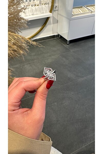 GLARE JEWELRY CO Design Zircon Stone Silver Color Adjustable Stainless Steel ...