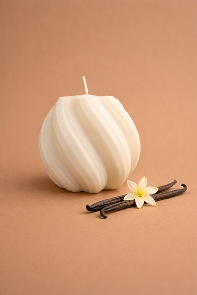 LeviLux Candles Scented soy wax candle with vanilla – handmade