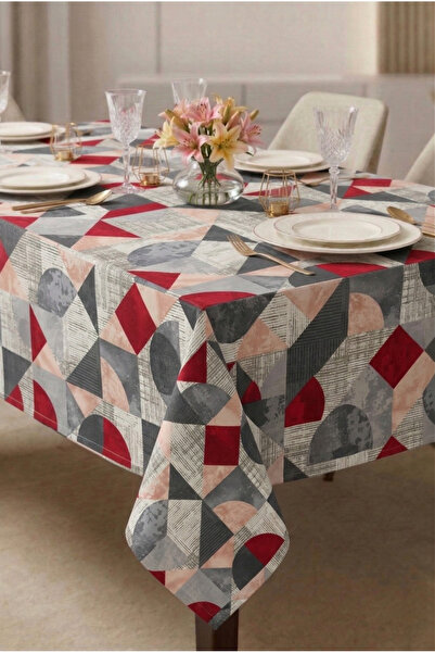 Soft Kare Duck Fabric Liquid-Proof Tablecloth– Stain Resistant ,Erasable,Deco...