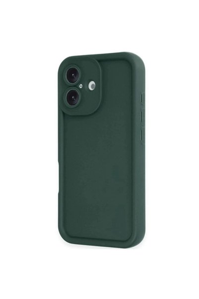 OEM Apple iPhone 16 Case Viera Silicone - Dark Green