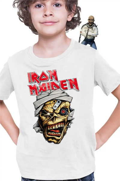 OEM Tricou Copii Baieti Iron Maiden Mummy Heavy Metal