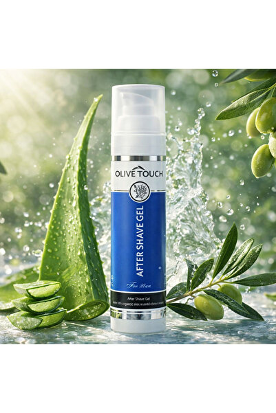 olive After Shave Gel με Βιολογική Αλόη & Ελιά, gel για μετά το ξύρισμα