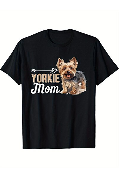 Chic Bloom Men's Black Fashion Printed T-Shirt