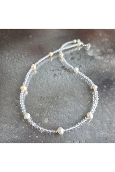 DRUZY Moonstone Necklace, Silent Grace #61