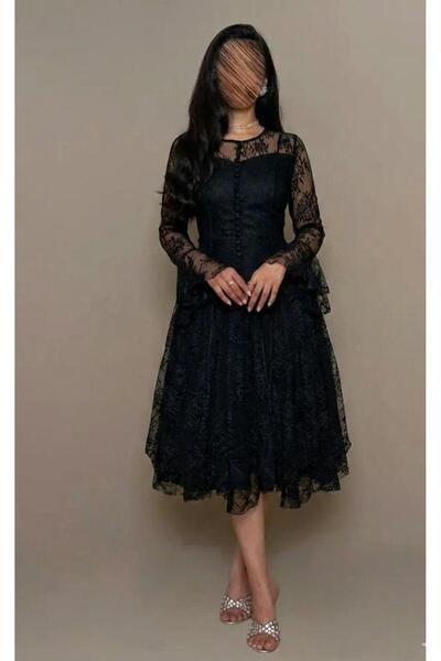 Sukar French Soft Lace Dress 5 Colors